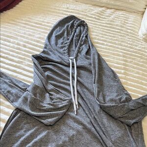 Lightweight pullover with hood
